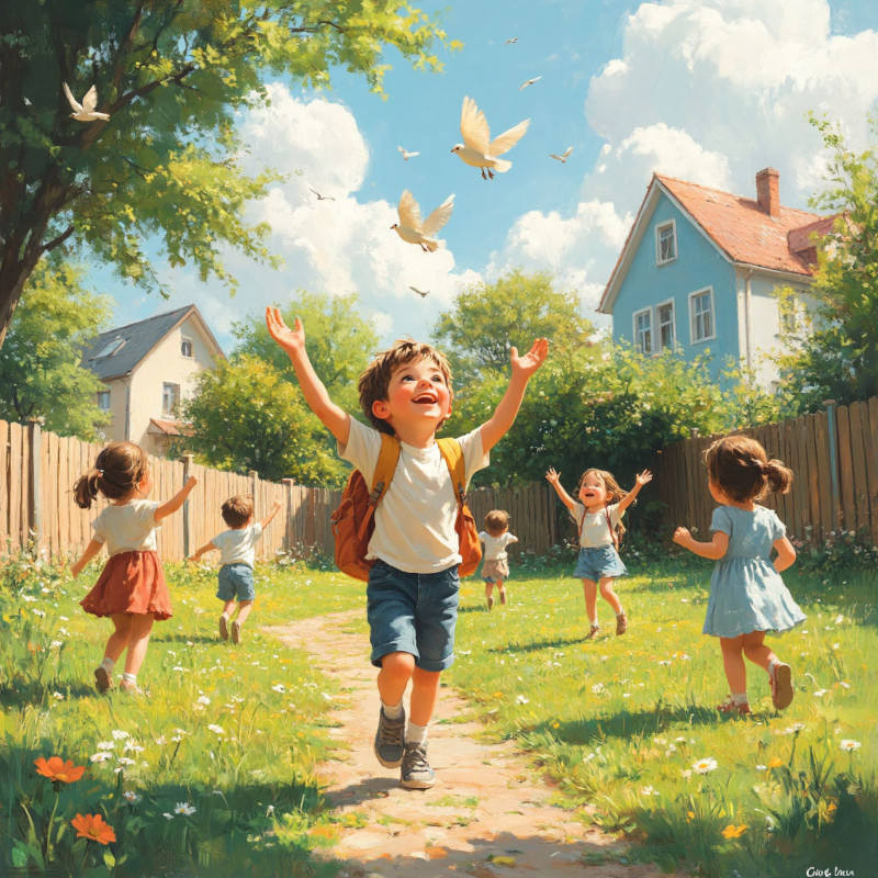 Виртуальная выставка рисунков «Краски детства»